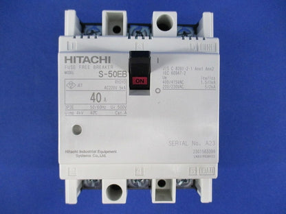 ヒューズフリー遮断器 3P40A S-50EB3P40A