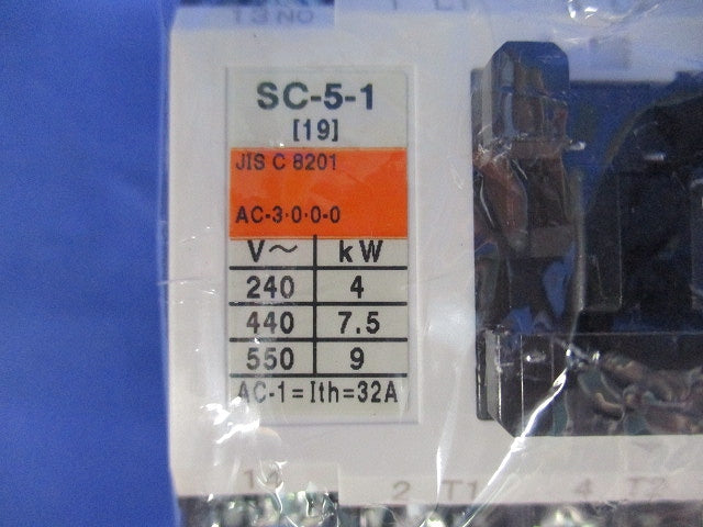 電磁接触器 1a1b 200V SC-5-1