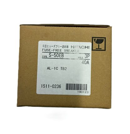 ヒューズフリー遮断機  S-50EB-3P-40A-AL-1C