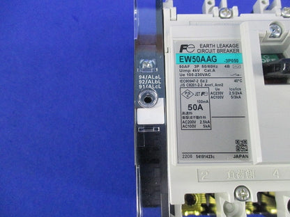 一般配線用漏電遮断器 3P50A EW50AAG-3P050