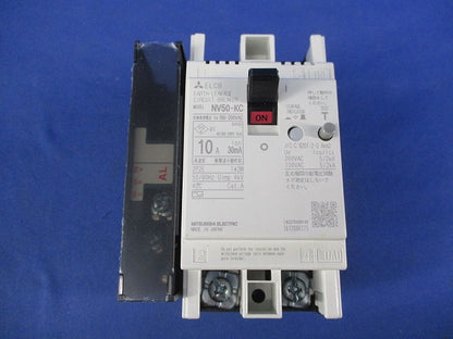 漏電遮断器2P2E10A NV50-KC