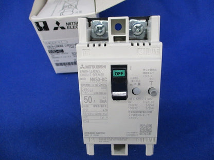 漏電遮断器2P2E50A NV50-KC
