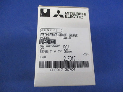漏電遮断器2P2E50A NV50-KC