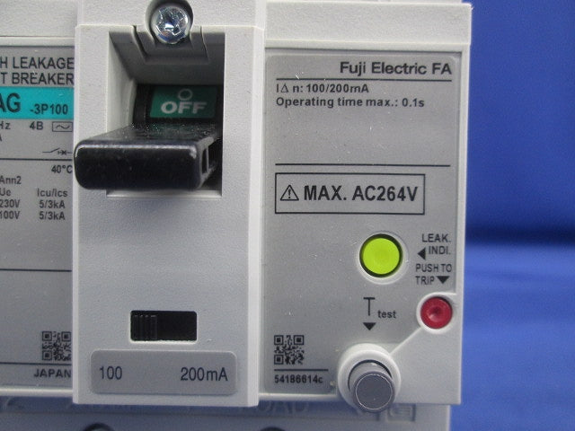 サーキットブレーカ3P100A EW100AAG