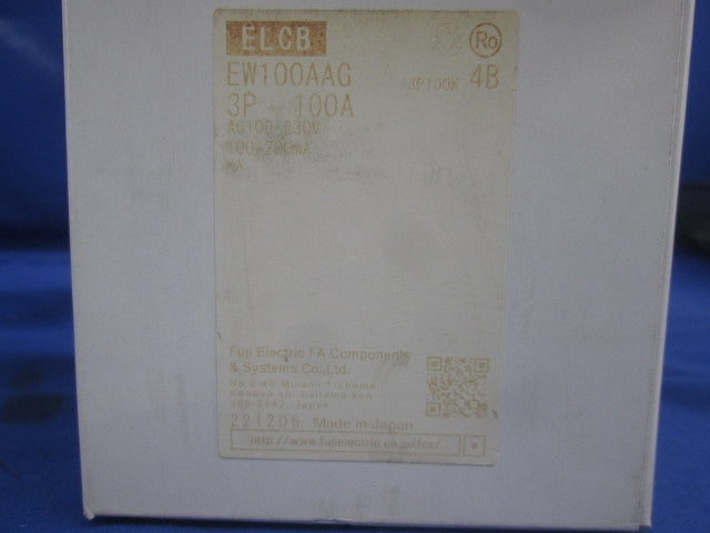 サーキットブレーカ3P100A EW100AAG