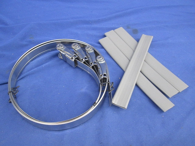 ステンレスバンド幅20mm(締付金具付・保護カバー付)(4セット入) 20mm