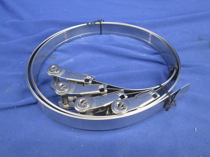 ステンレスバンド幅20mm(締付金具付・保護カバー付)(4セット入) 20mm