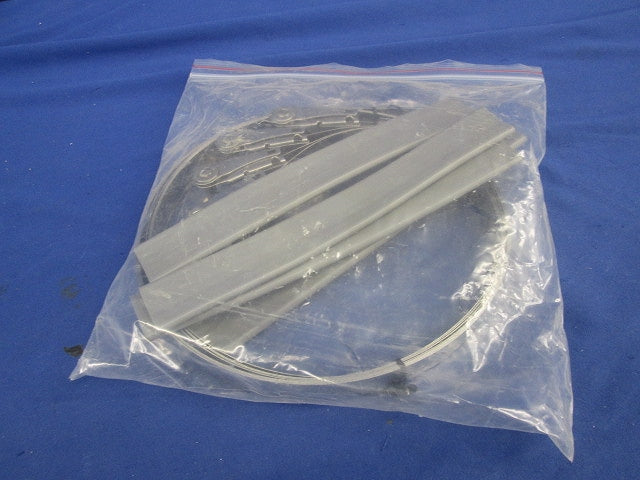 ステンレスバンド幅20mm(締付金具付・保護カバー付)(4セット入) 20mm