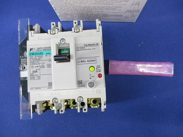漏電遮断器3P30A EW32AAG