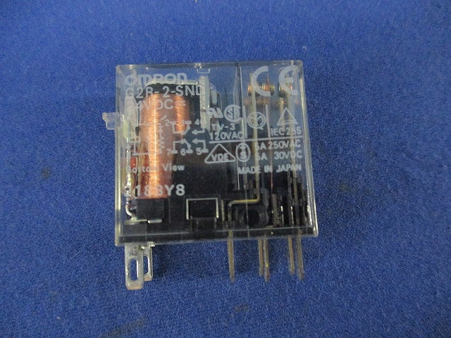 リレー 24VDC G2R-2-SND