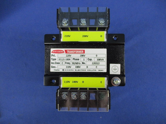 CENTER 単相乾式変圧器 複巻トランス 100VA 絶縁シリーズE ECL21-100N