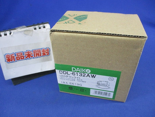 LEDダウンライトφ100(温白色) DDL-6132AW