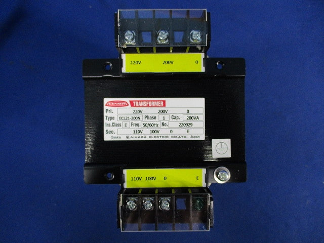 単相複巻変圧器 ECL-Nシリーズ ECL21-200N