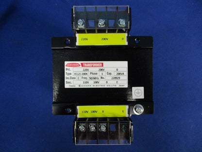 単相複巻変圧器 ECL-Nシリーズ ECL21-200N
