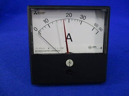 指示電気計器 交流電流計 0-30-90A YS-8NAA