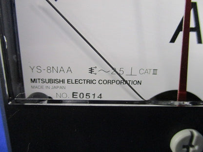 指示電気計器 交流電流計 0-30-90A YS-8NAA