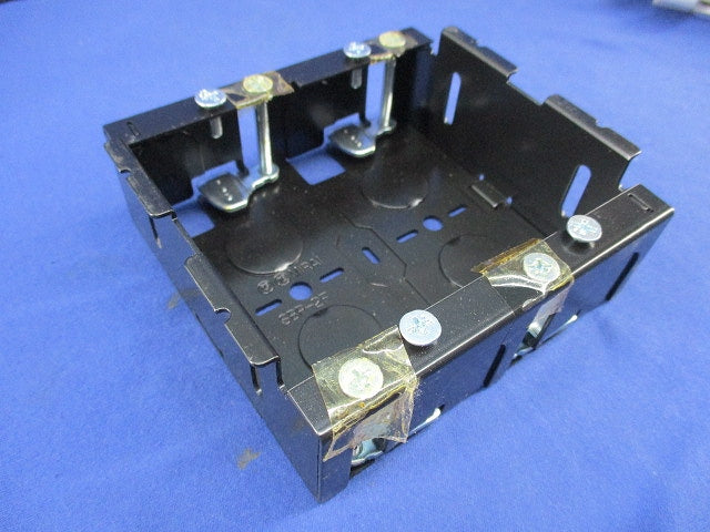 パネルボックス(鉄製) (あと付はさみボックス)2ヶ用(4個入) SBP-2F