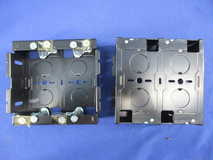 パネルボックス(鉄製) (あと付はさみボックス)2ヶ用(4個入) SBP-2F