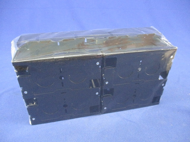 パネルボックス(鉄製) (あと付はさみボックス)2ヶ用(4個入) SBP-2F