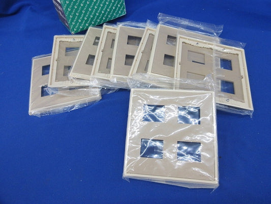 BLプレート4コ用(9個入)(ダークベージュ)National WN7104