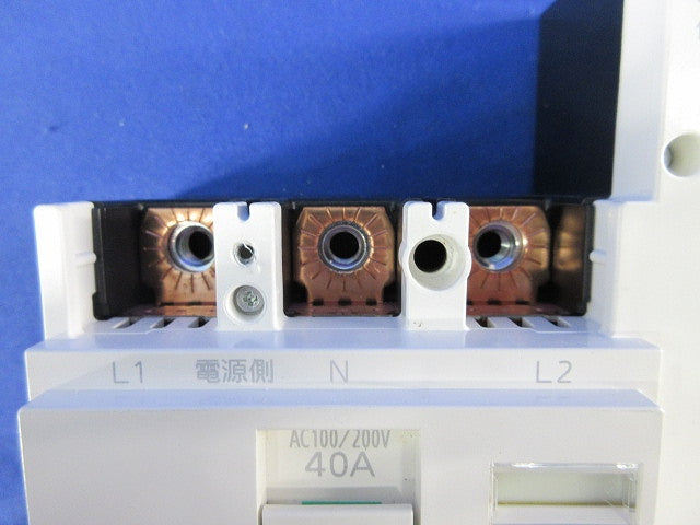 主幹用漏電ブレーカ ABF型3P2E40A(単3中性線欠相保護付)箱違い BJF340325