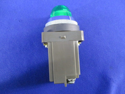 φ30 丸形LED照光パイロットライト(AC200/220V・緑) APN126DNG