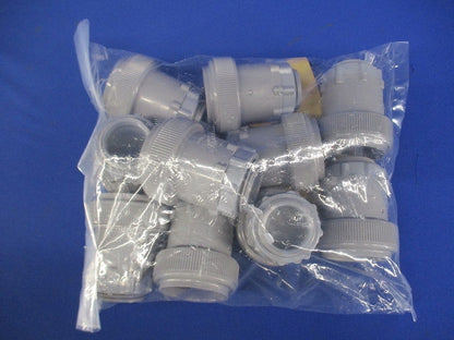 コネクタ PF管28用 グレー 10個入 FPK-28YH-10