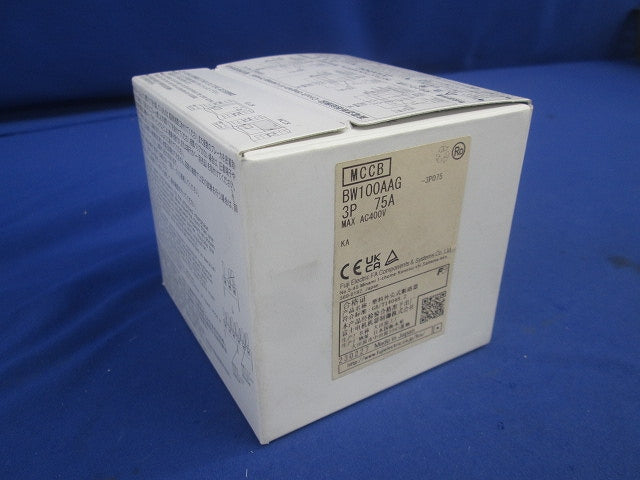 一般配線用オートブレーカ3P75A BW100AAG