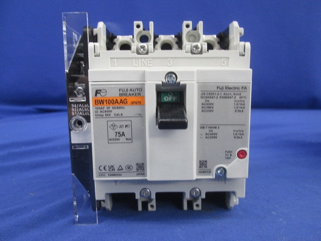 一般配線用オートブレーカ3P75A BW100AAG