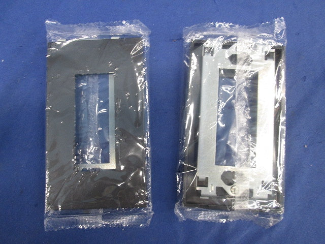 NKシリーズプレート 1連用 3口5枚入)(ソフトブラック) NKP-3UF