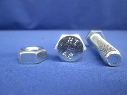 六角ボルト・六角ナットセット(M10・首下50mm)(32本入) M10