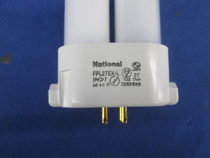 ツイン蛍光灯 ツイン1(3個入)National FPL27EX-L