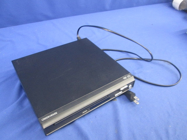 HDMI対応据え置き型DVDプレーヤー(リモコン無) GH-DVP1G-BK