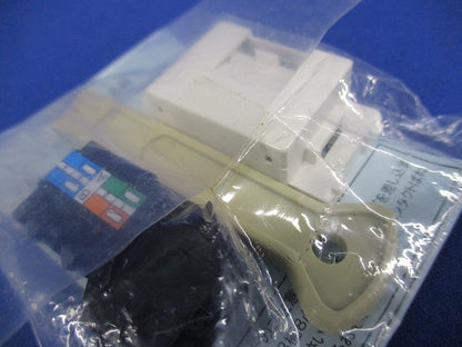 J・WIDEシリーズLAN用埋込モジュラージャックCAT5E対応8極8芯 JEC-BN-LW5E-PW
