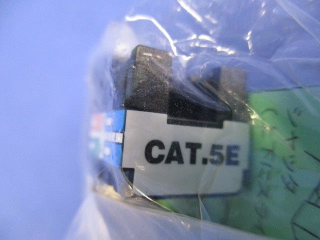LAN用埋込モジュラージャック Cat5e対応 8極8心用 ソリッドグレー JEC-BN-LW5EL-SG