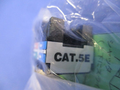 LAN用埋込モジュラージャック Cat5e対応 8極8心用 ソリッドグレー JEC-BN-LW5EL-SG