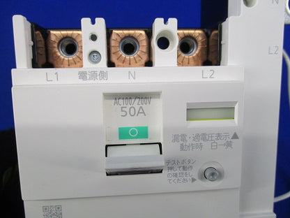 主幹用漏電ブレーカABF型3P2E50A(単3中性欠相保護付) ABF-60 BJF350325