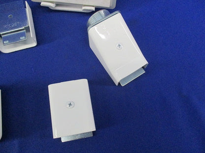 B型メタルモール付属品セット(混在6個入)(ホワイト) M251他