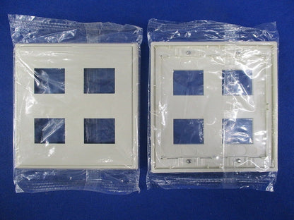 BLプレート4コ用(10個入)(ミルキーホワイト)National WN7104