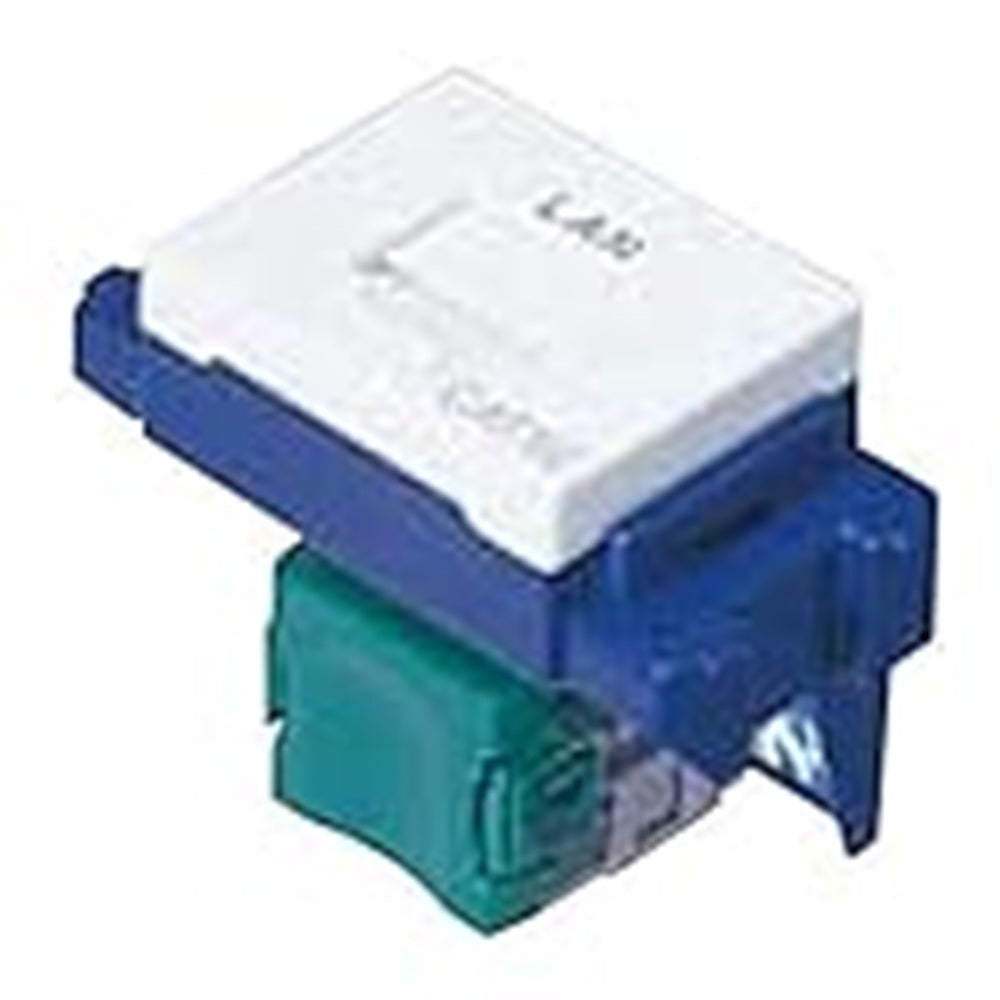 ぐっとすCAT5Eモジュラ 埋込型 セラミックホワイト LAN表示付 CAT5E NR3160CW