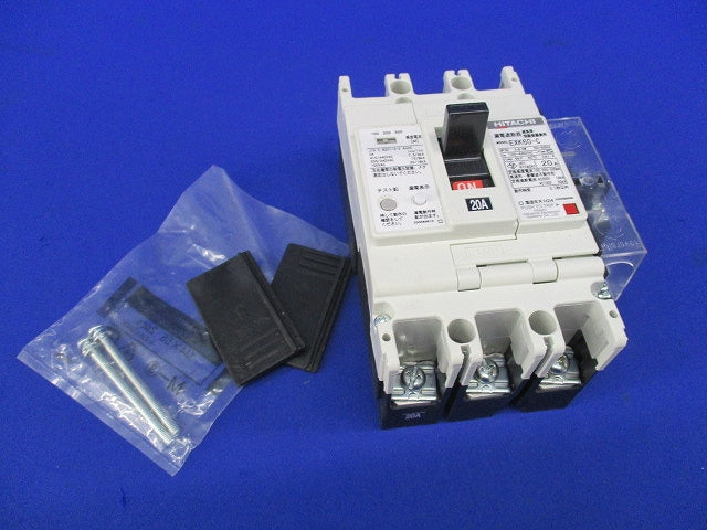 漏電遮断器3P3E20A EXK60-C