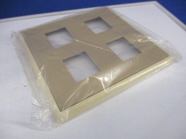 BLプレート4コ用(10個入)(ダークベージュ)National WN7104