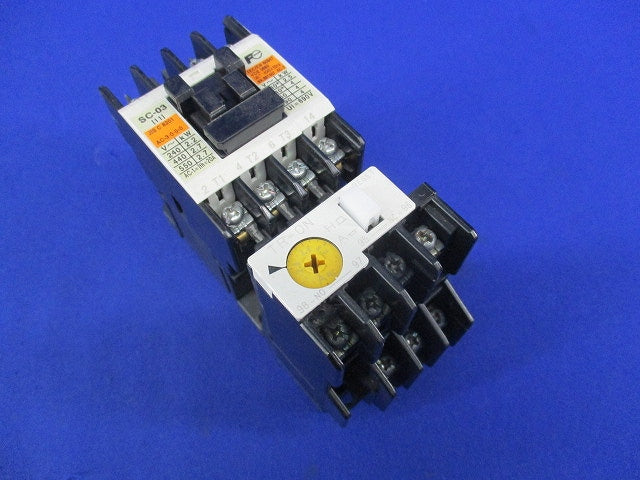 電磁開閉器200V SC-03+TR-0N