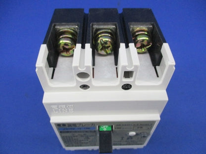漏電ブレーカ3P3E75A(ジャンク品) ZS103-75-100
