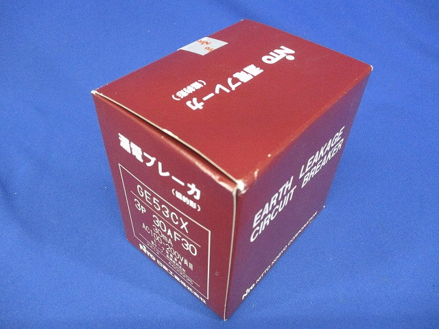 漏電ブレーカー 協約形 3P 30A F30mA GE53CX3P30AF30
