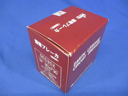 漏電ブレーカー 協約形 3P 30A F30mA GE53CX3P30AF30
