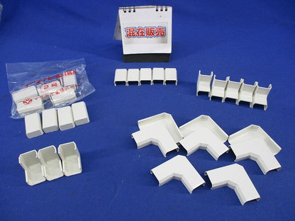 ニュー･エフモール付属品2号セット(混在35個入)ミルキーホワイト SFMM-2他