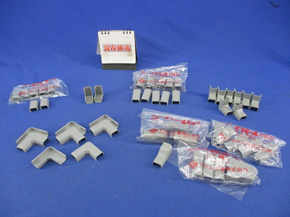 ニュー・エフモール付属品セット(混在61個入)グレー SFMM-1他