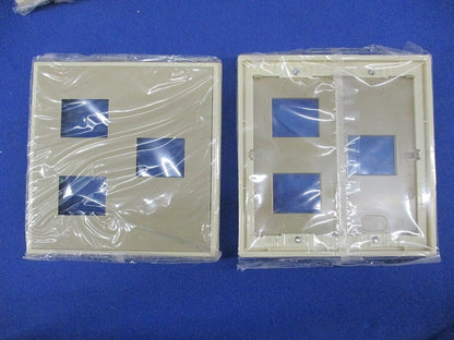 BLプレート(2+1コ用)(ダークベージュ)(9枚入)National WN7173