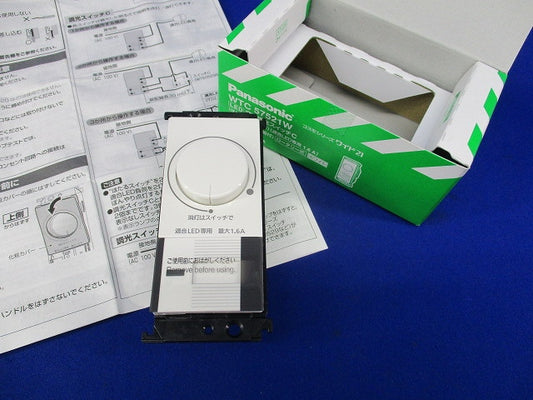 LED埋込調光スイッチC(ホワイト) WTC57521W